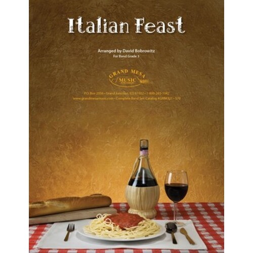 Italian Feast Concert Band 3 Score Book