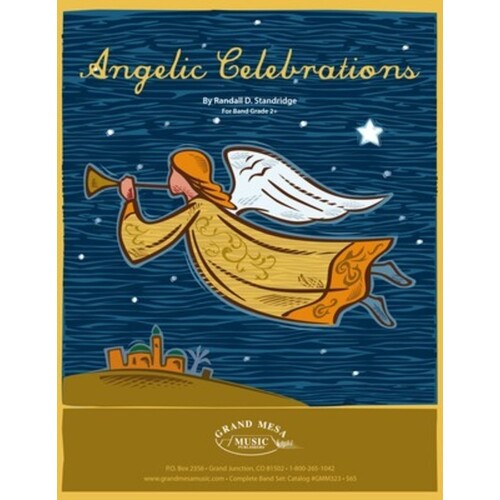 Angelic Celebrations Concert Band 2.5 Score Only (Music Score) Book