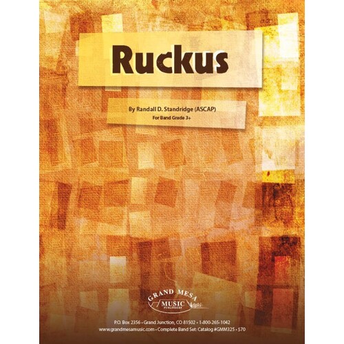 Ruckus Concert Band 3.5 Score Only (Music Score) Book