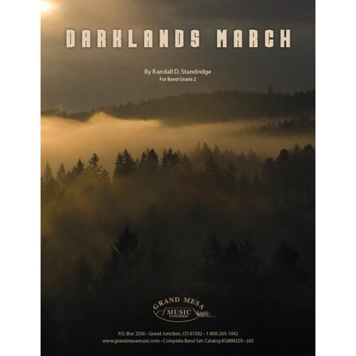 Darklands March Concert Band 2 Score Only (Music Score) Book