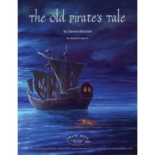 Old Pirates Tale Concert Band 4.5 Score/Parts Book