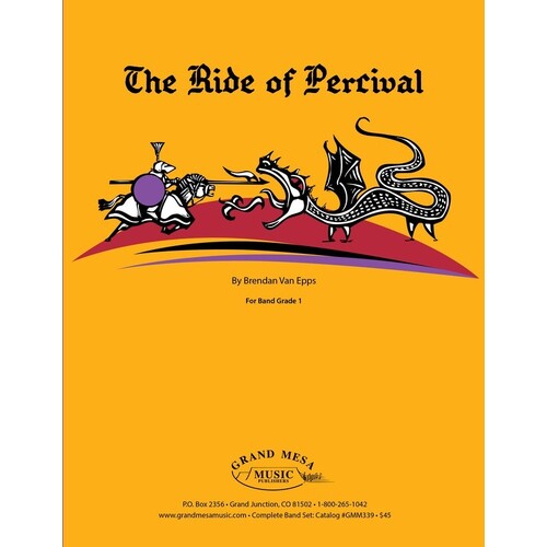 Ride Of Percival Concert Band 1 Score/Parts Book