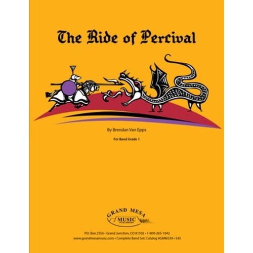 Ride Of Percival Concert Band 1 Score Only (Music Score) Book