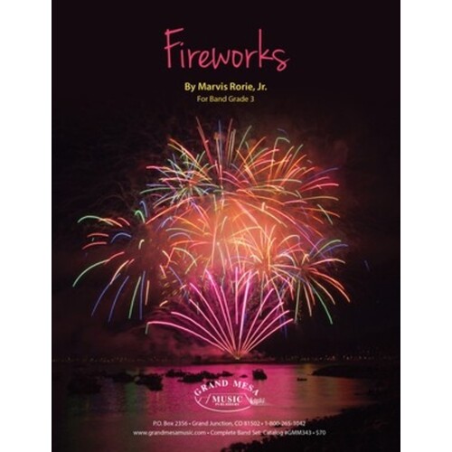 Fireworks Concert Band 3 Score Only (Music Score) Book
