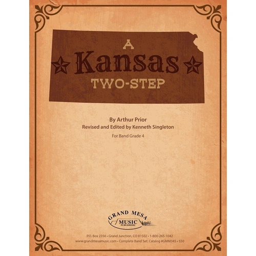 Kansas Two Step by Arthur Prior, Arranged by Kenneth Singleton