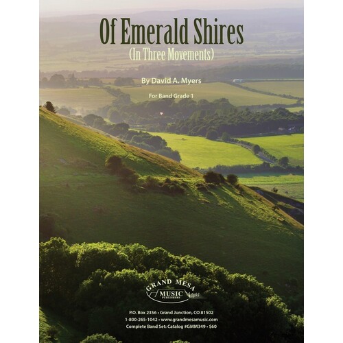 Of Emerald Shires Concert Band 1 Score/Parts Book