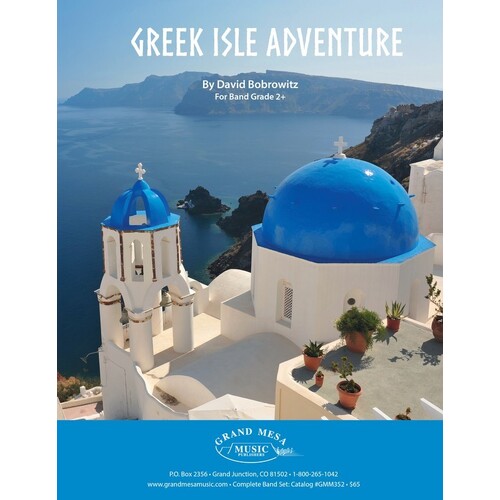 Greek Isle Adventure Concert Band 2.5 Score/Parts Book