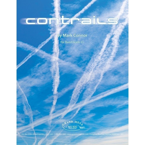 Contrails CB2.5 Concert Band Score/Parts by Mark Connor