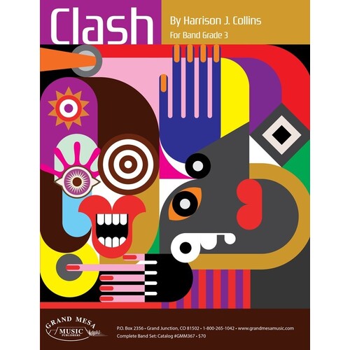 Clash Concert Band 3 Score/Parts Book
