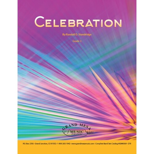 Celebration Concert Band 3 Score/Parts Book