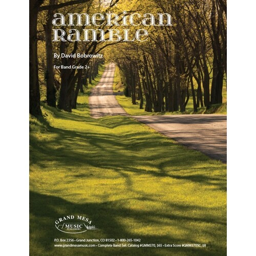 American Ramble Concert Band 2.5 Score/Parts Book