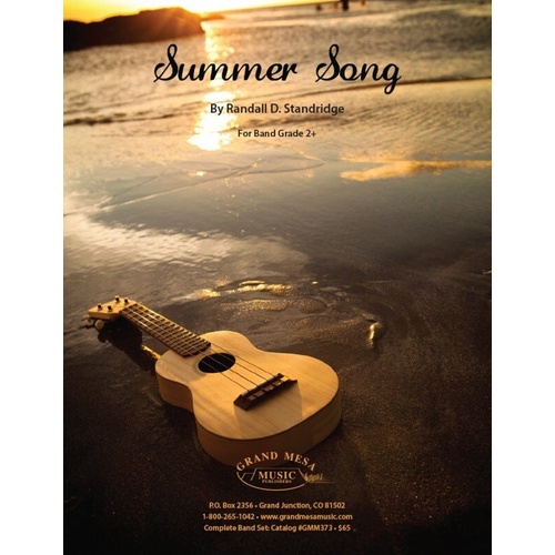 Summer Song for Solo Flute by Randall Standridge, Grand Mesa Music