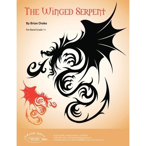The Winged Serpent CB1.5 SC/PTS by Brian Drake - Grand Mesa Music