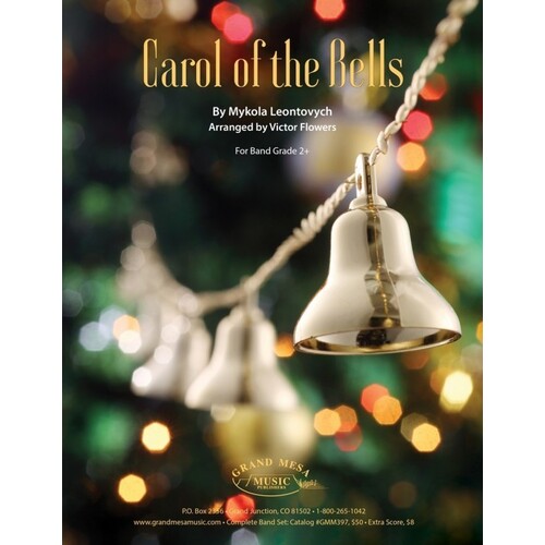 Carol Of The Bells Concert Band 2.5 Score/Parts Book