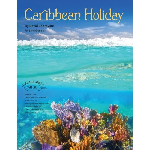 Caribbean Holiday Concert Band 2 Score/Parts Book