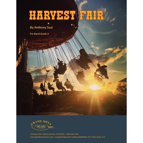 Harvest Fair Concert Band 3 Score/Parts Book