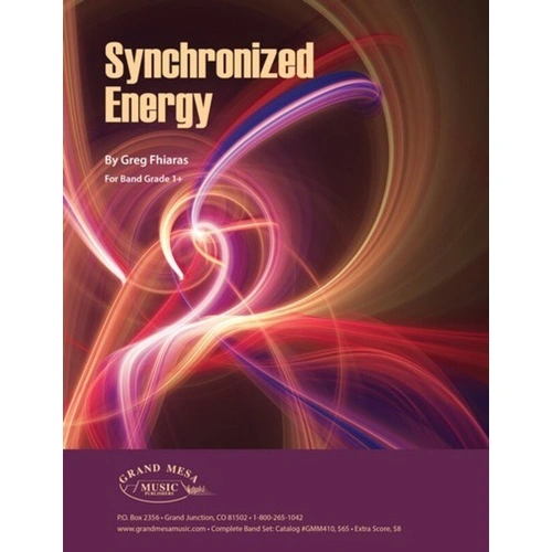 Synchronized Energy by Greg Fhiaras - Grand Mesa Music