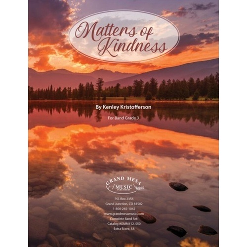 Matters of Kindness by Kenley Kristofferson for Band