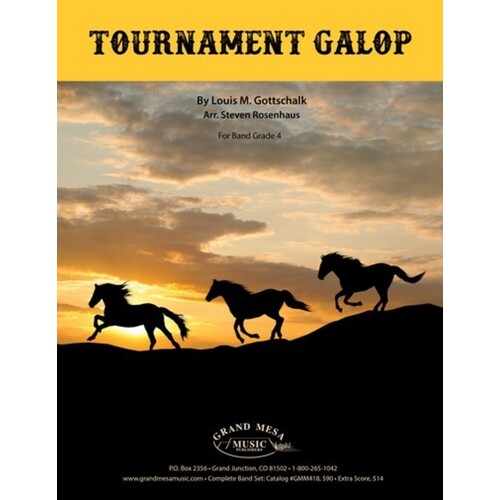 Tournament Galop Concert Band 4 Score/Parts