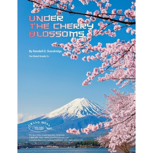 Under The Cherry Blossoms Concert Band 2.5 Score/Parts