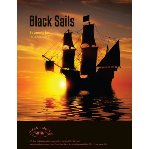 Black Sails Concert Band 3 Score/Parts Book