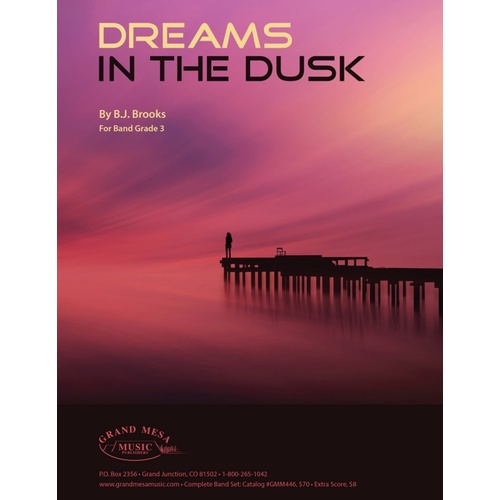 Dreams In The Dusk Concert Band 3 Score/Parts Book