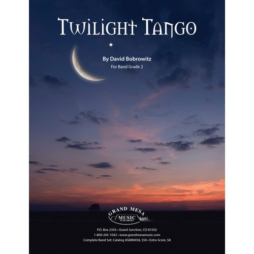 Twilight Tango by David Bobrowitz, Grand Mesa Music