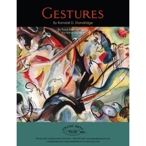 Gestures CB4 for Symphonic Band by Randall D. Standridge