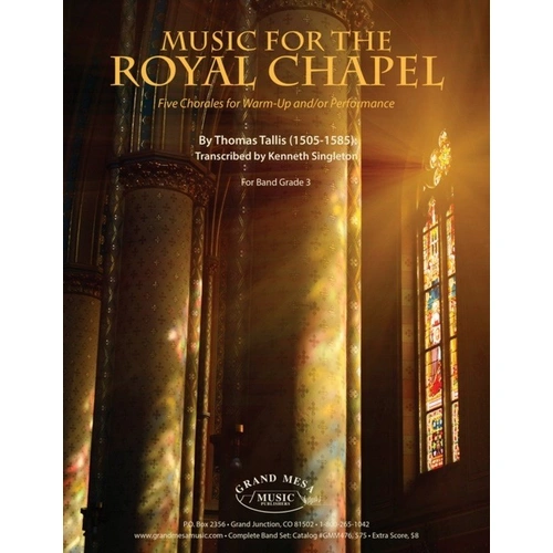 Music for the Royal Chapel - Arranged by Kenneth Singleton, Based on Psalm Tunes by Thomas Tallis