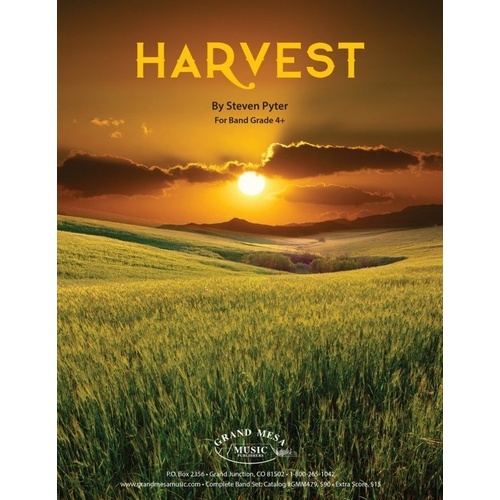 Harvest by Steven Pyter for Wind Band - Grand Mesa Music