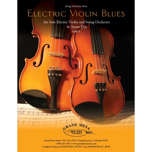 Electric Violin Blues Solo Voilin/So3 Score/Parts