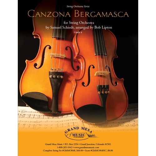 Canzona Bergamasca So4 Score/Parts