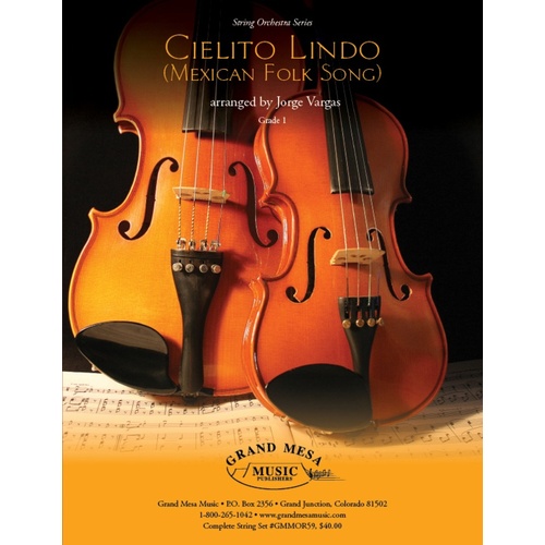 Cielito Lindo (Mexican Folk Song) So1 Score/Parts