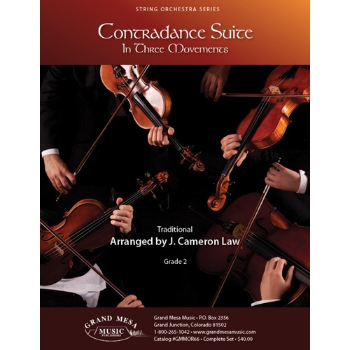 Contradance Suite In 3 Movements So2 Score/Parts