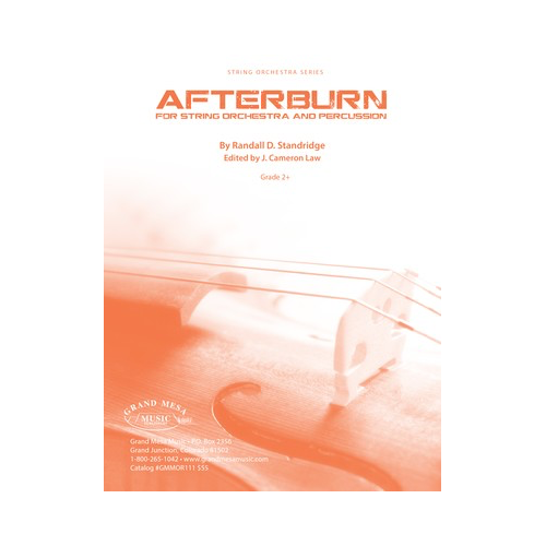 Afterburn - Randall Standridge - Grand Mesa Music Score and Parts