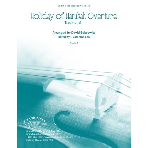 Holiday Of Hanukah Overture So3 Score/Parts Book