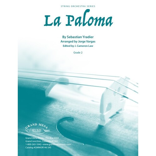 La Paloma So2 Score/Parts Book