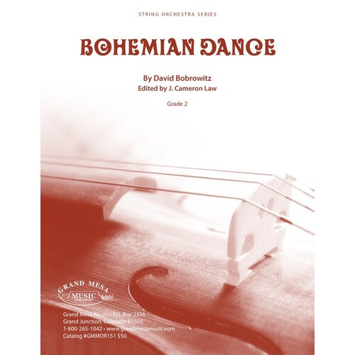 Bohemian Dance So2 Score/Parts Book