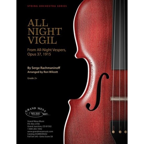 All Night Vigil So2.5 Score/Parts Book