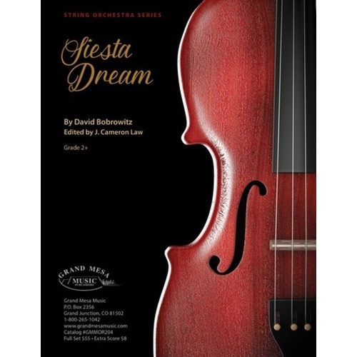 Siesta Dream for String Orchestra SO2.5 SC/PTS