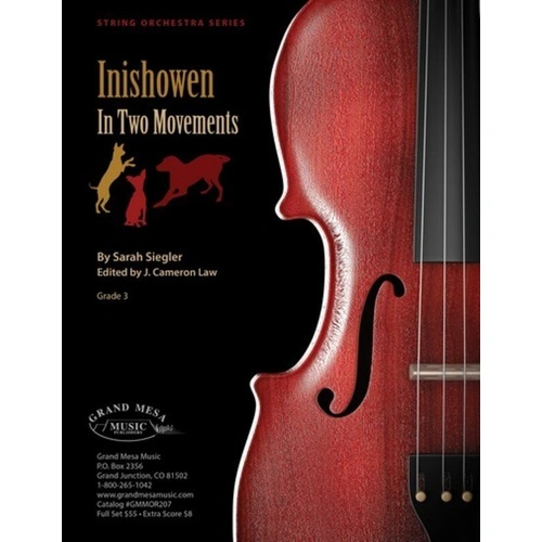 Inishowen in Two Movements for String Orchestra by Sarah Siegler, Grand Mesa Strings