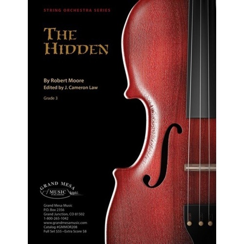 The Hidden for String Orchestra SO3 SC/PTS by Robert Moore