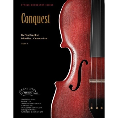 Conquest for String Orchestra by Paul Trapkus - Grand Mesa Strings SC/PTS