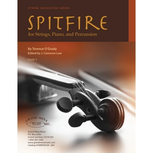 Spitfire Strings/Piano/Percussion for String Orchestra SO3 SC/PTS by Terrence O'Grady