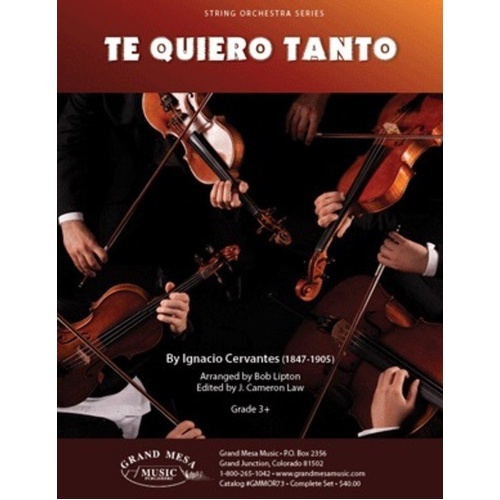 Te Quiero Tanto for String Orchestra SO3-3.5 SC/PTS