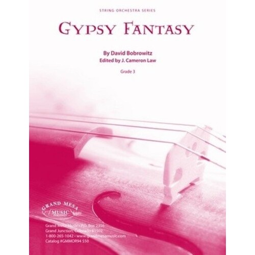 Gypsy Fantasy So3 Score Book