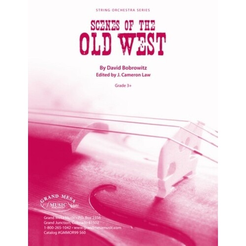 Scenes Of The Old West So3 Score Book