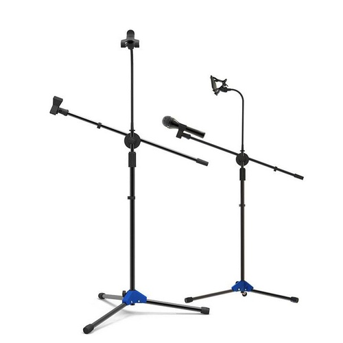 Galux GMP-600 Adjustable Microphone Stand with Phone Holder and Tripod Base