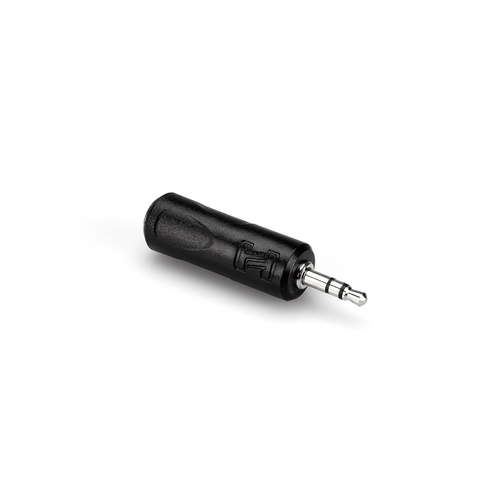 Hosa Adaptor, 1/4 in TRS to 3.5 mm TRS