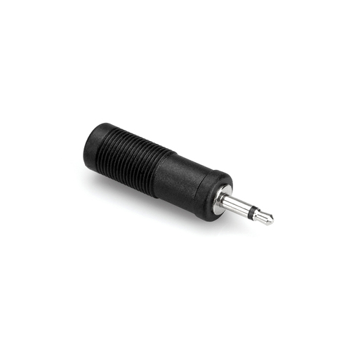 Hosa Adaptor, 1/4 in TS to 3.5 mm TS